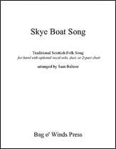 Skye Boat Song Concert Band sheet music cover